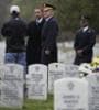 Image for Obama honors veterans at Arlington cemetery