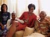 Featured image for In South Africa, Obama Family Meets Nelson Mandela