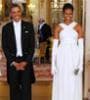 Image for Michelle Obama Wears Tom Ford Gown to Palace