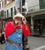 Image for New Orleans street performer debuts at Jazz Fest