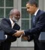 Featured image for Obama renews backing of earthquake-stricken Haiti