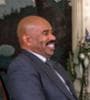 Featured image for Steve Harvey Scores Interview with President Obama