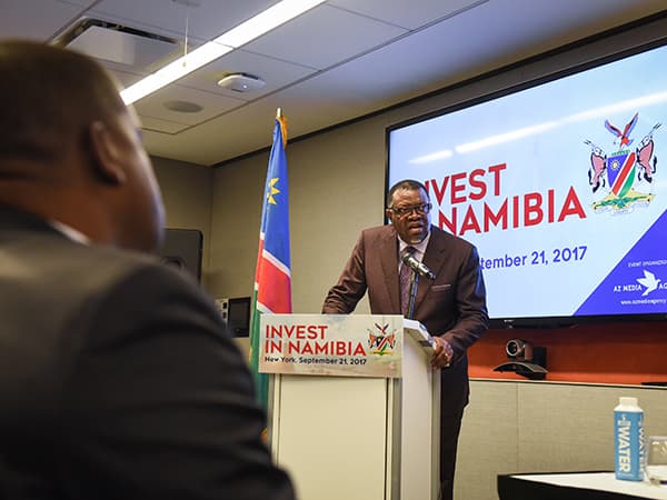 Image for Namibia Beckons African-American Investment