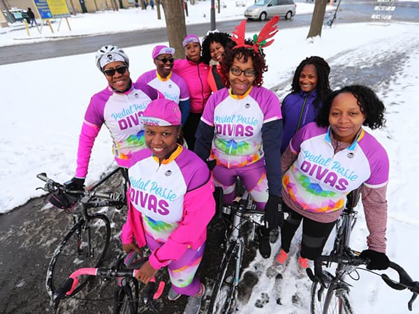 Featured image for Meet the Pedal Posse Divas ? Black Women Biking on Philly Streets