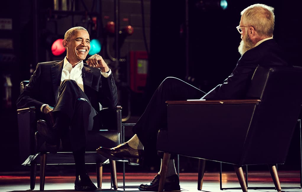 Featured image for Letterman and Obama Reunite for the Debut of Netflix Show