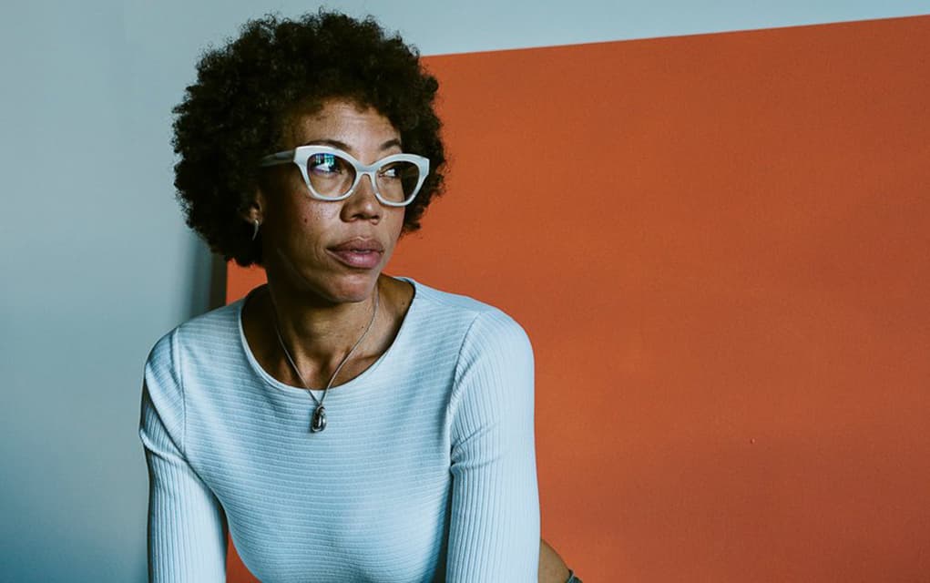 Featured image for Get to Know Amy Sherald, the Baltimore Artist Painting Michelle Obama’s Official Portrait