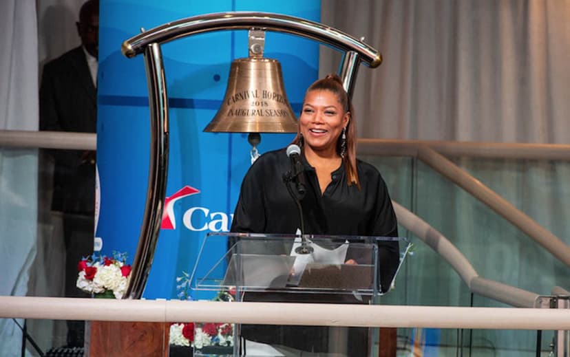 Image for Carnival Cruise Line&#8217;s Godmother Queen Latifah Names Carnival?s Newest Ship