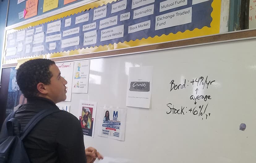 Image for These Philly High Schoolers Get $500 to Learn about Investing, Becoming Millionaires
