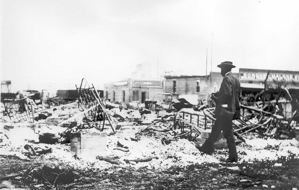 Featured image for A 1921 Massacre Destroyed ‘Black Wall Street’ in Tulsa. City Still Looking for the Dead