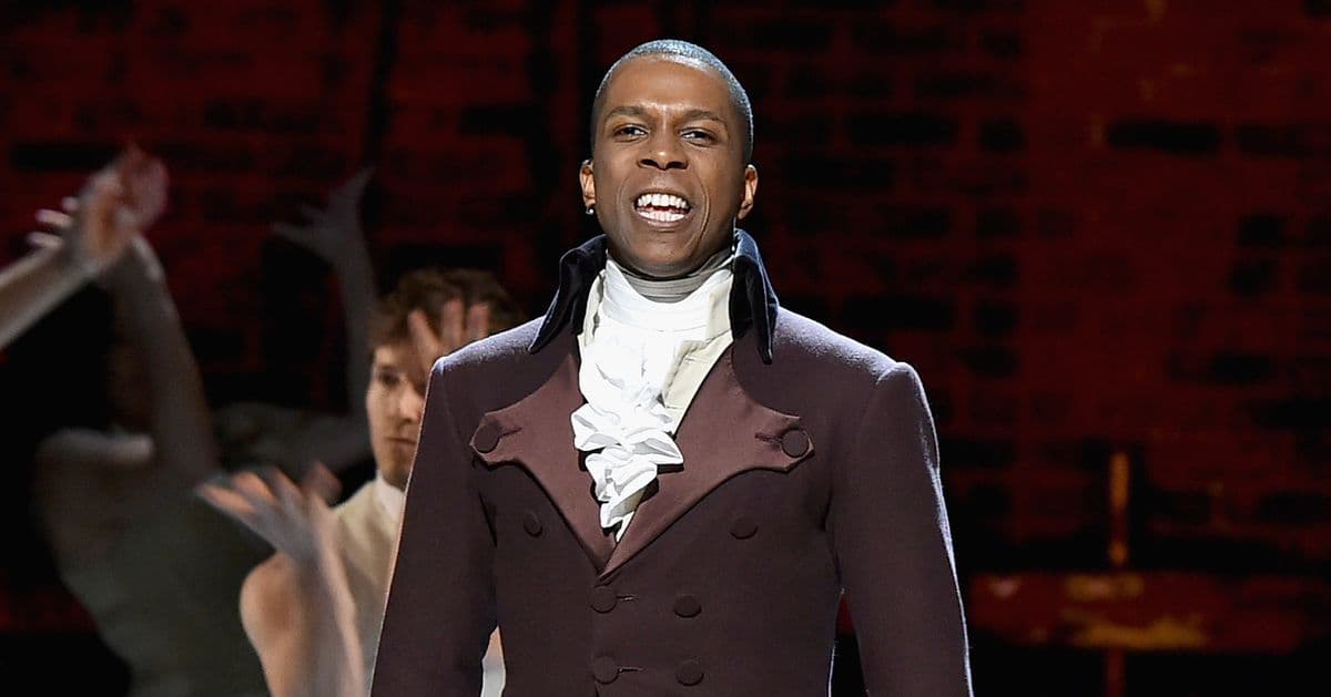 Featured image for Leslie Odom Jr.’s ‘Hamilton’ Duels, Onstage and Off