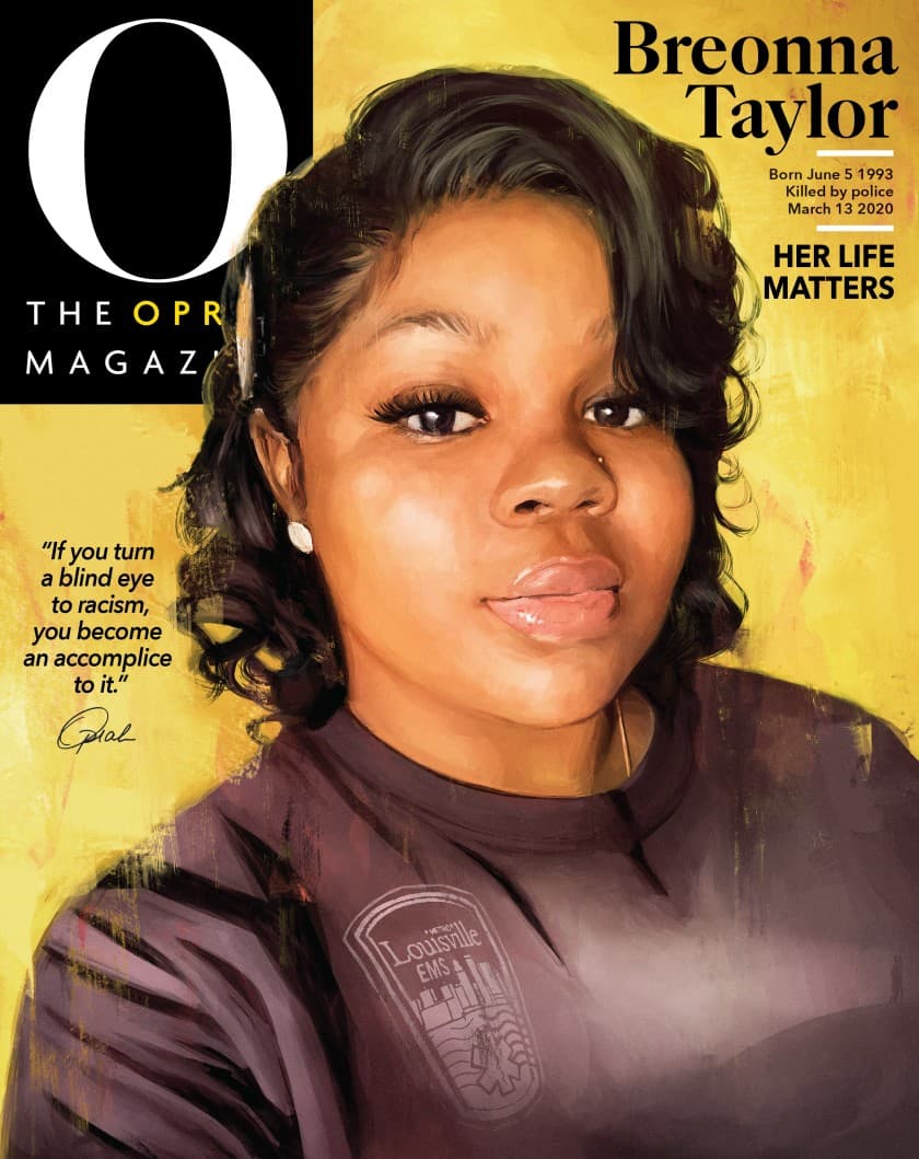 Featured image for Breonna Taylor Graces Oprah Winfrey’s O Magazine Cover in Historic First