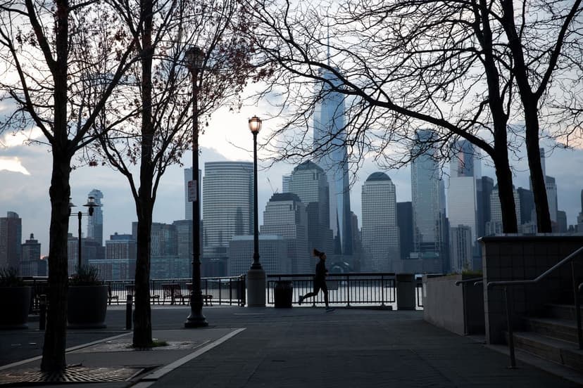 Buildings in the backdrop of trees