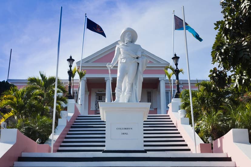 Office building in the Caribbean