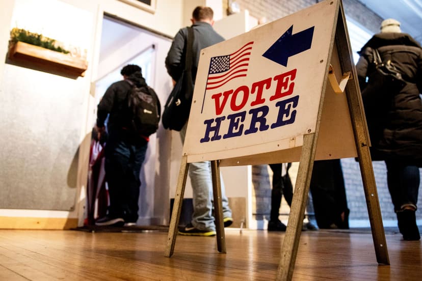 Voting signage