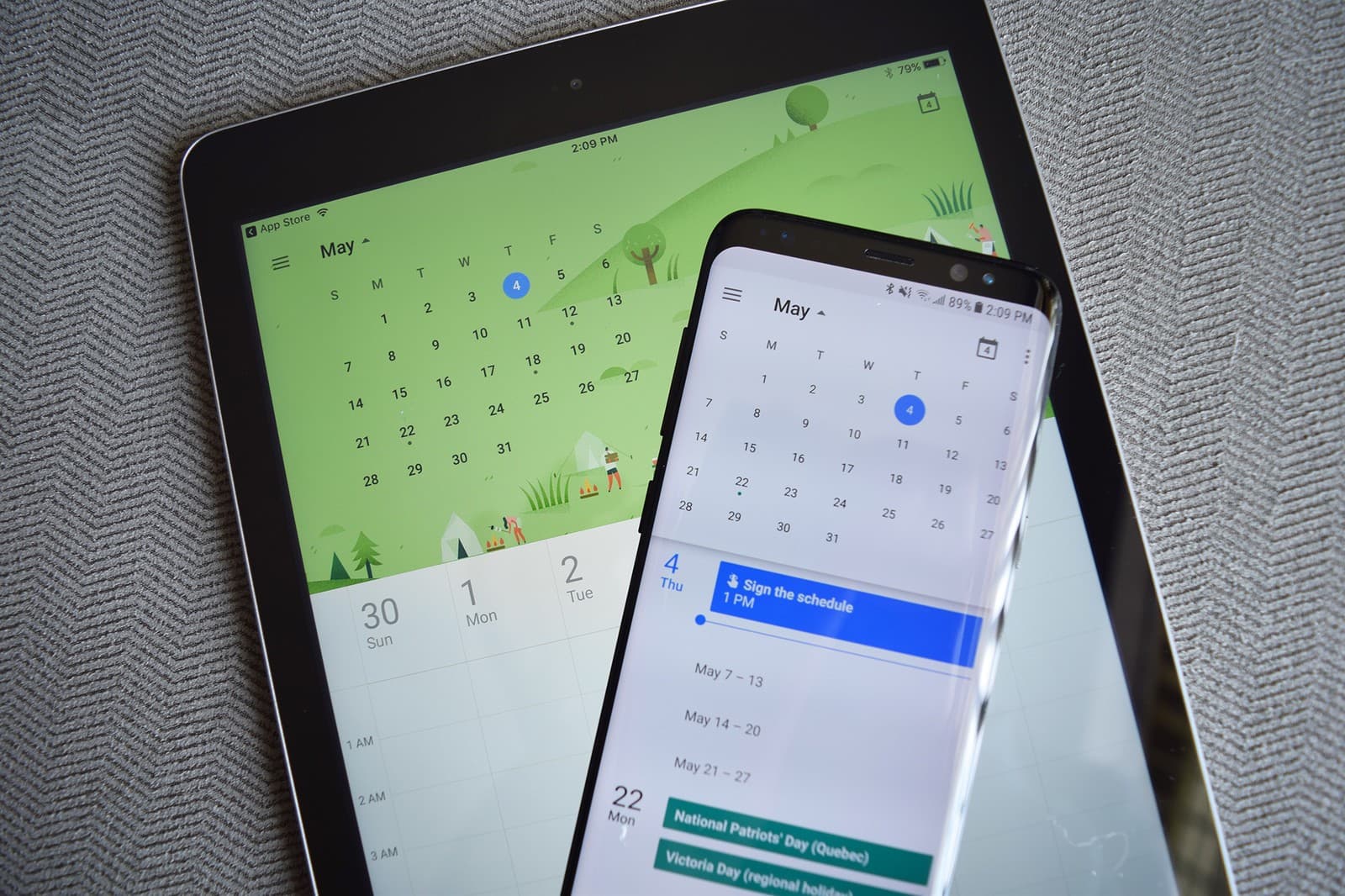 Featured image for Making Google Calendar Sync with Android Tablet, Phone