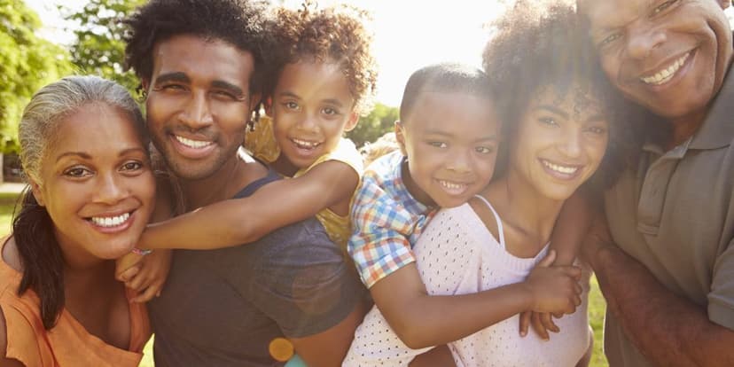 african american family members