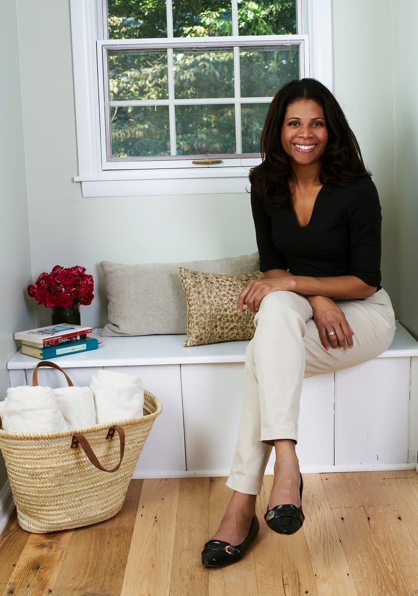 Robin Wilson seated near a window