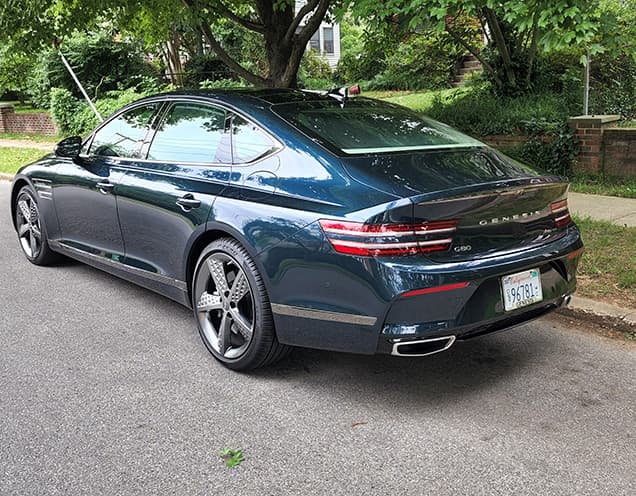 Image for The Redesigned 2022 Genesis G80 Gets Sportier