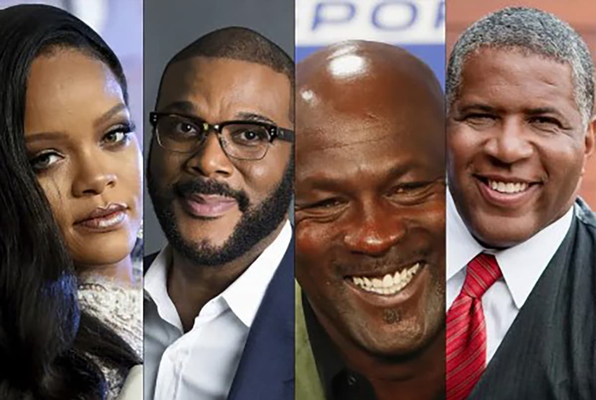 Featured image for Top 10 Black Billionaires in The World | Wealth &amp; Success Stories