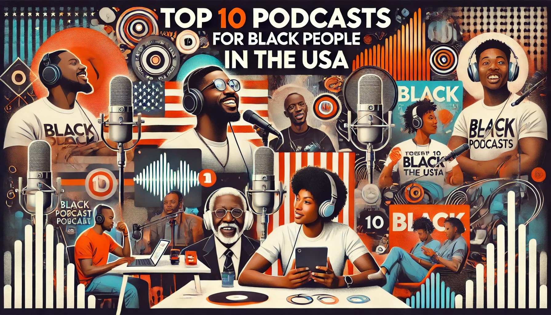 Featured image for Top 10 Podcasts for Black People in the USA | Must-Listen Shows