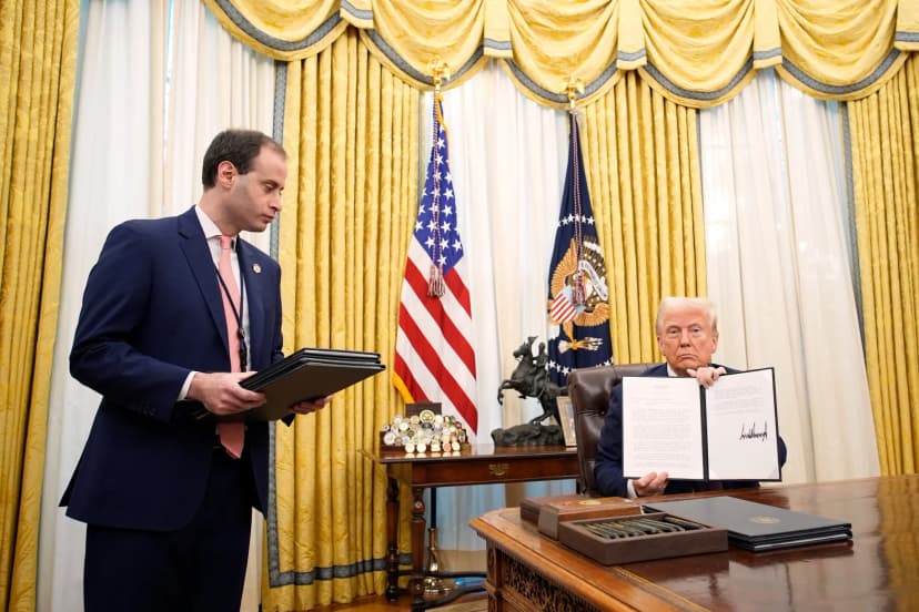 Trump Signs Crypto Executive Order