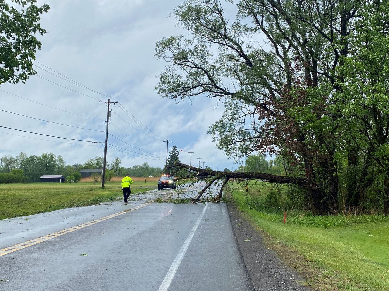 Featured image for Central NY Storm: 7,000+ Lose Power in Overnight Chaos