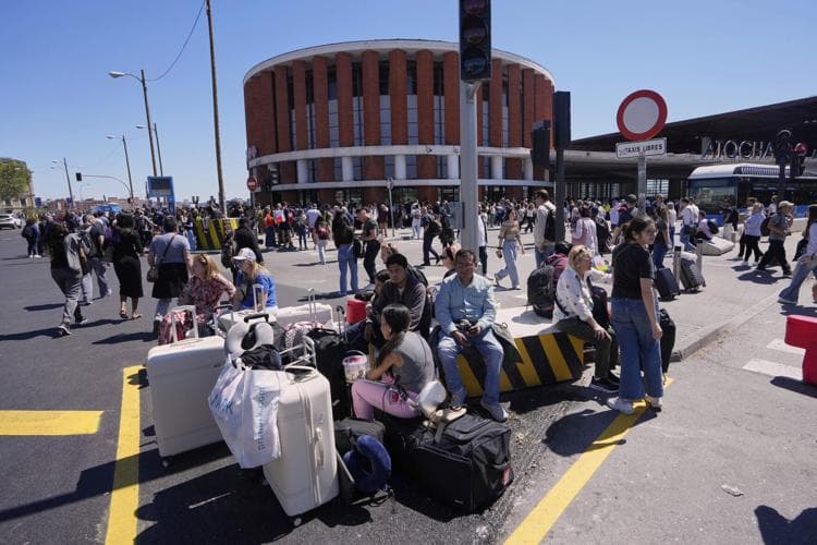 Spain Power Outage