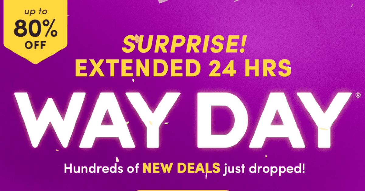 Featured image for Wayfair Way Day Sale 2025: Up to 80% Off Wayfair’s Best Deals