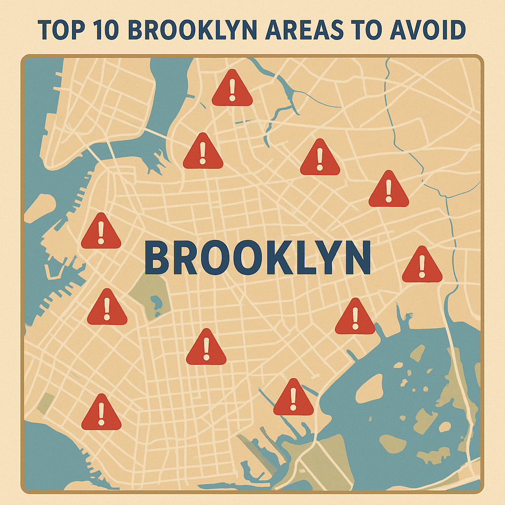 Featured image for Top 10 Brooklyn Areas to Avoid: Most Dangerous Brooklyn Neighborhoods