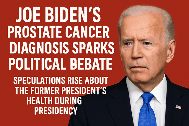 Joe Biden's Prostate Cancer