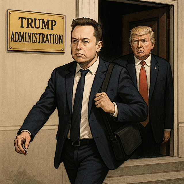 Elon Musk Exits Trump Administration