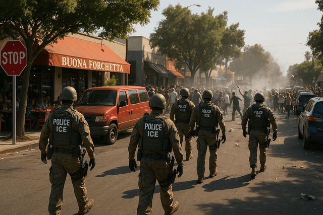 ICE Raid at Buona Forchetta
