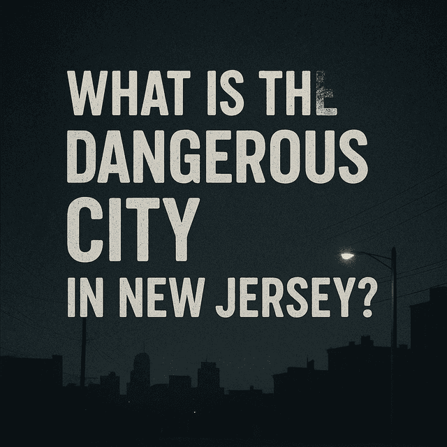 Most Dangerous City in New jersey