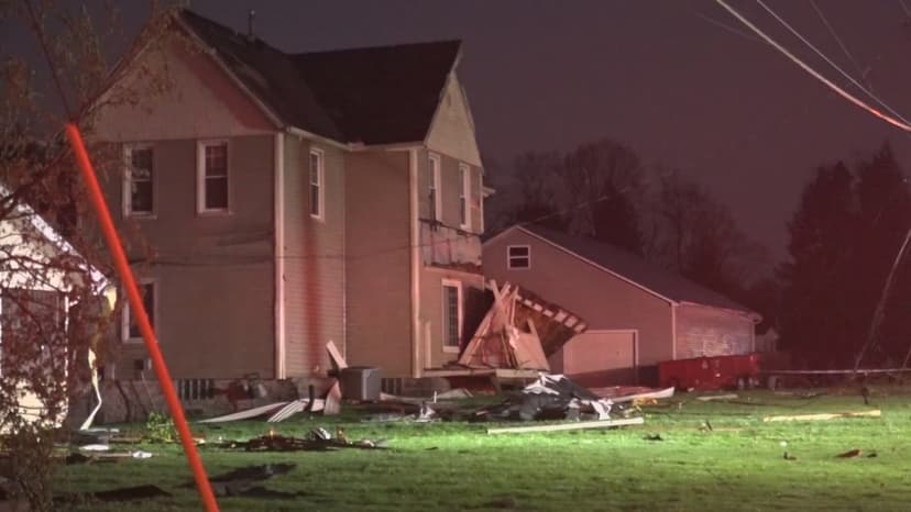 Severe Storms Hits Northeast Ohio