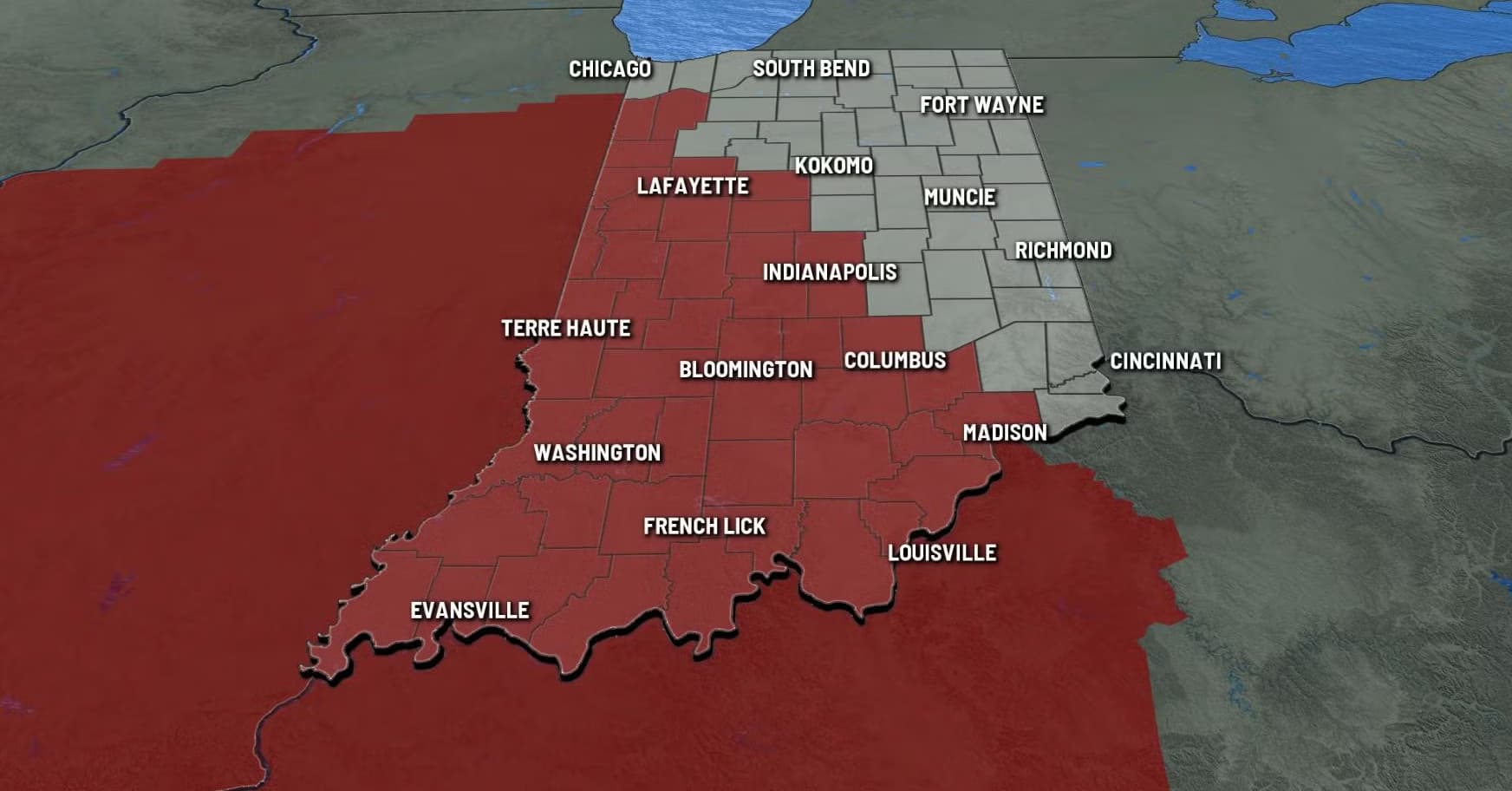 Featured image for Severe Weather Alert in Indiana: Thunderstorms, Tornado Watch &#038; Rainfall Update