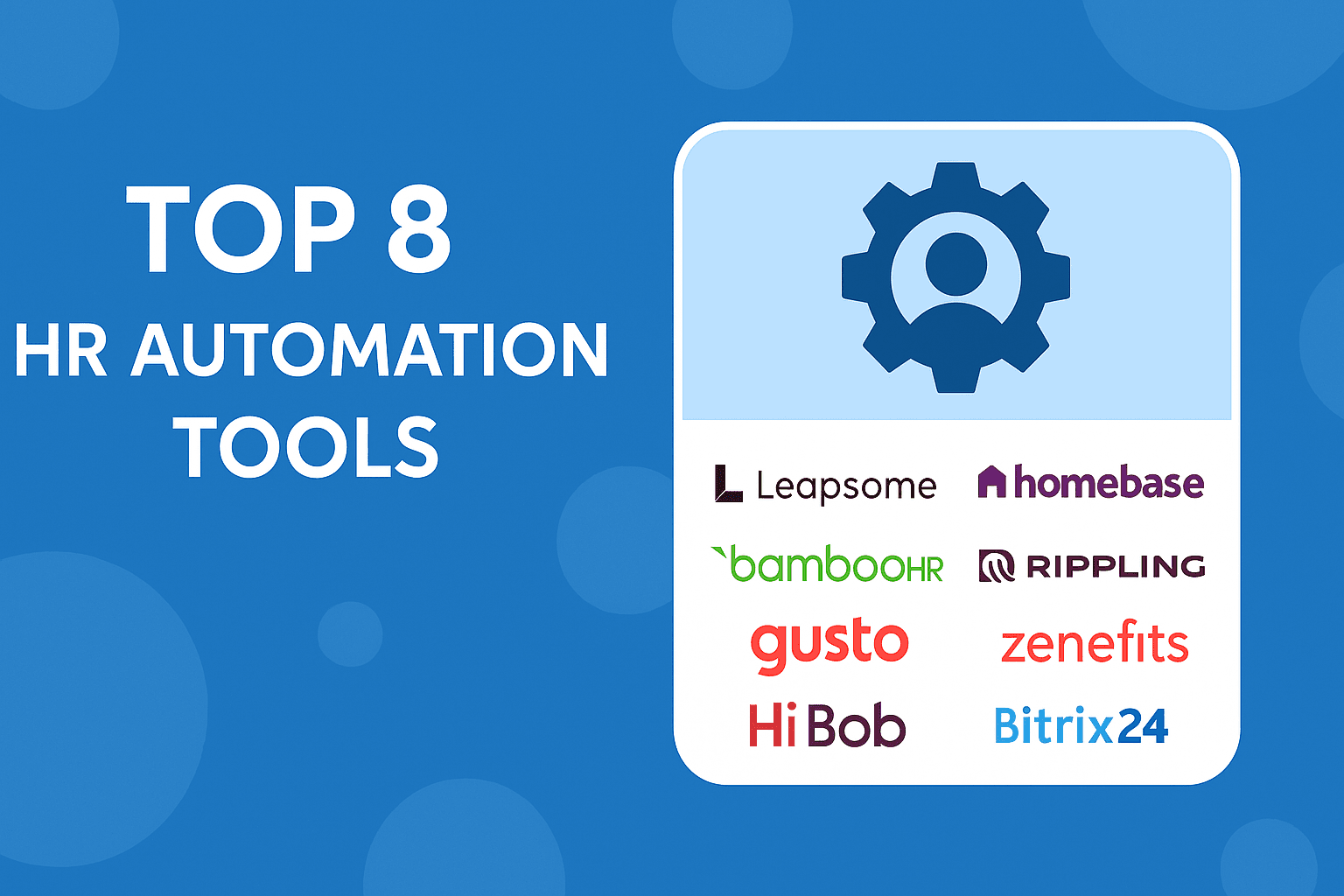 Featured image for Top-8 HR Automation Tools to Streamline HR Operations in 2025
