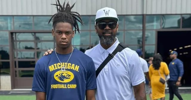 Charles Woodson Jr. Son of NFL Legend
