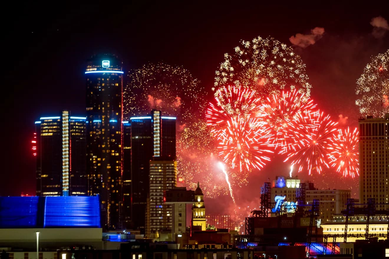 Featured image for Shooting Disrupts Detroit Ford Fireworks 2025 | Two Injured, Suspect at Large
