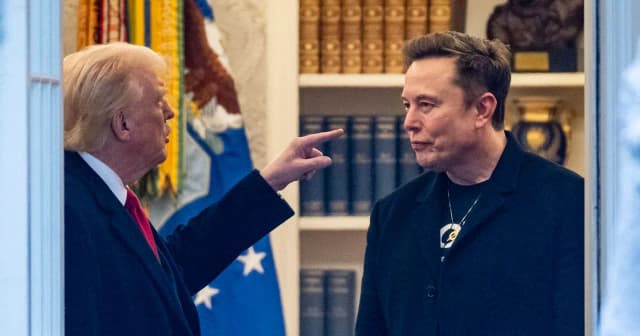Donald Trump and Elon Musk