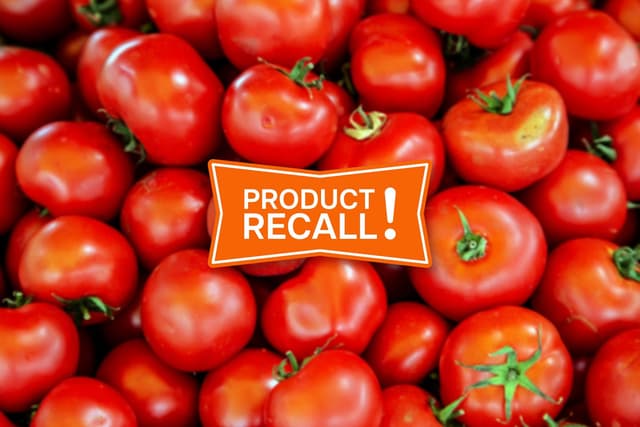 FDA Tomato Recall Salmonella