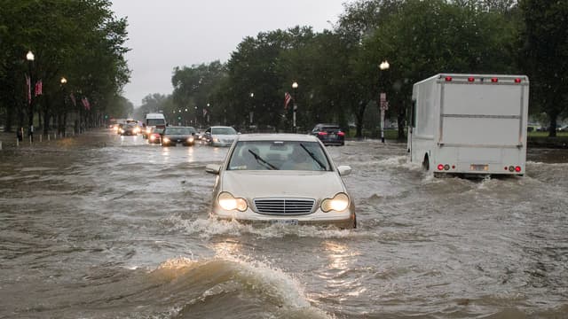Flash Flood Threat In Washington DC