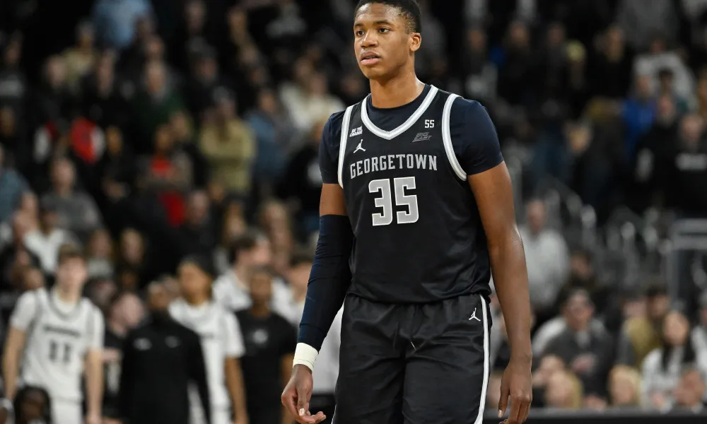 Featured image for Thomas Sorber NBA Draft 2025: Timberwolves Take a Chance on Georgetown Center