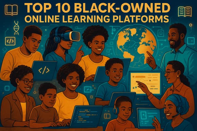 Top 10 Black-Owned Online Learning Platforms