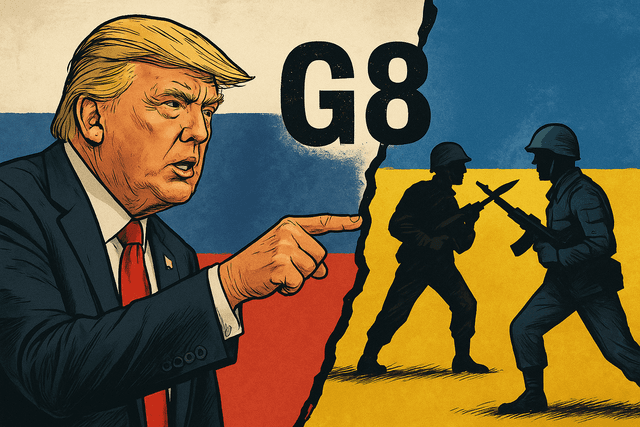 Trump Blames G8 Exit for Russia