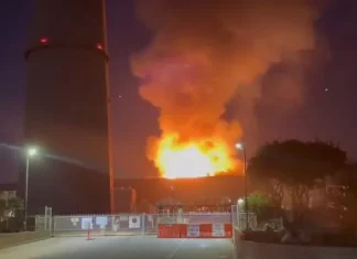 World’s Largest Battery Plant – Moss Landing Power Plant On Fire In Central California Moss Landing Power Plant