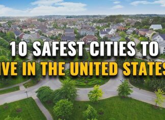 Top 10 Geographically Safest Place to Live in USA (2025 Rankings) Places to Live in the USA
