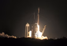 SpaceX Falcon 9 Launches Athena & Lunar Trailblazer to Moon SpaceX