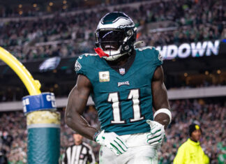 A.J. Brown Pranks Eagles Fans with Fake Patriots Trade on Instagram A.J. Brown