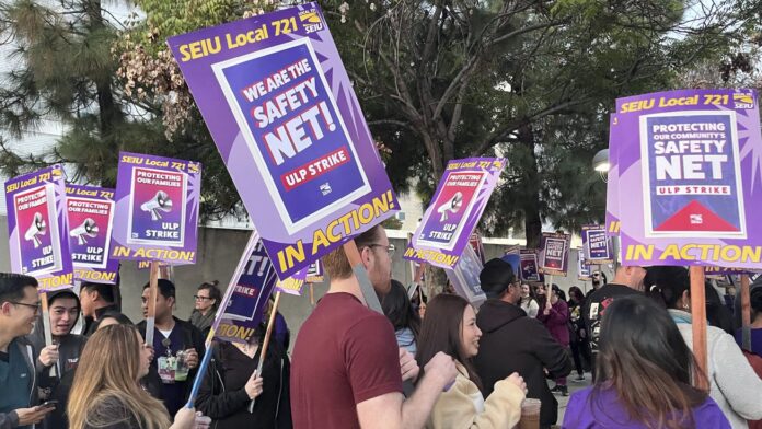 LA County Workers Strike
