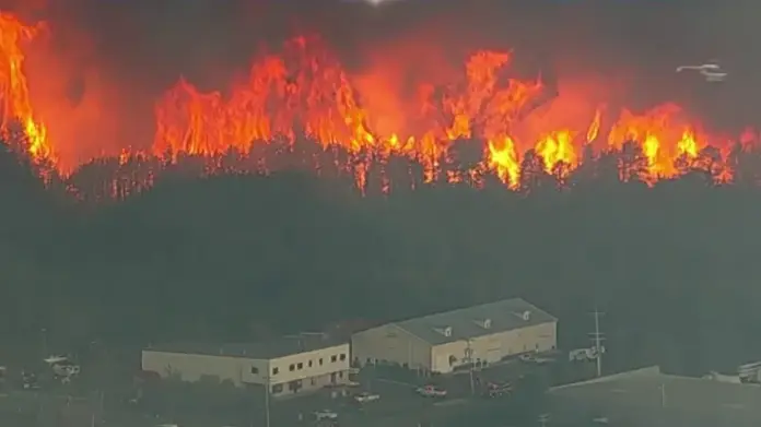 Massive New Jersey Wildfire